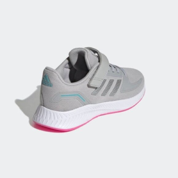 Adidas Gray and Pink Performance Sneakers - Picture 1 of 3